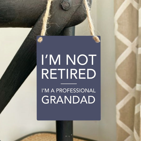 Professional Grandad Mini Metal Sign