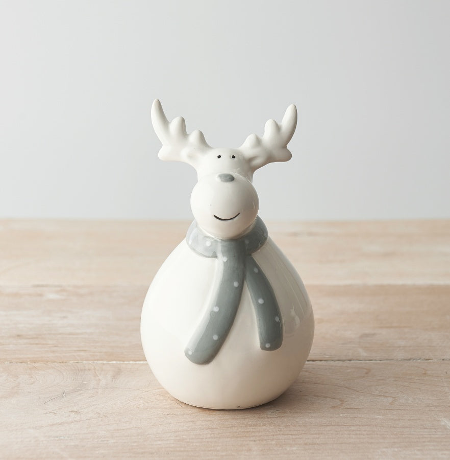 Plump Grey Reindeer