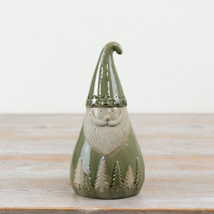 Beautiful Green Santa Decorations