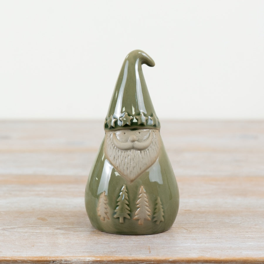 Beautiful Green Santa Decorations