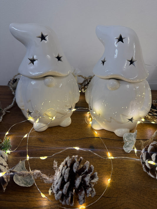 Christmas Gonk Wax / Oil Warmer Set With Your Choice Of Fragrance