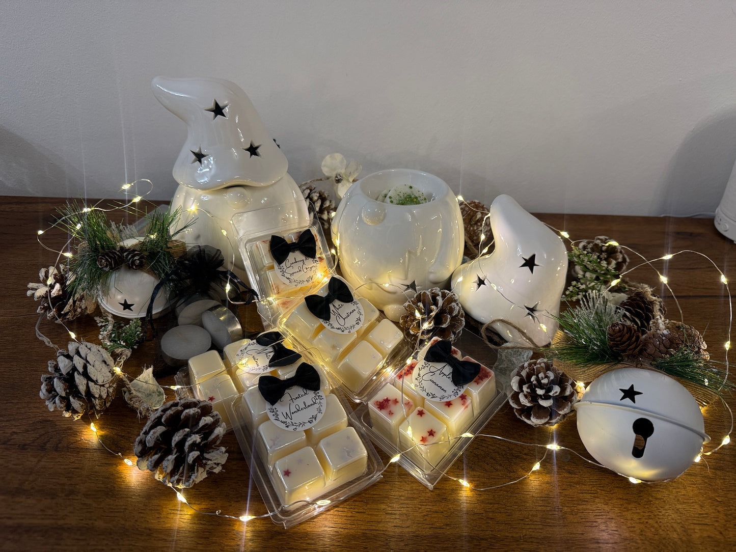 Christmas Gonk Wax / Oil Warmer Set With Your Choice Of Fragrance