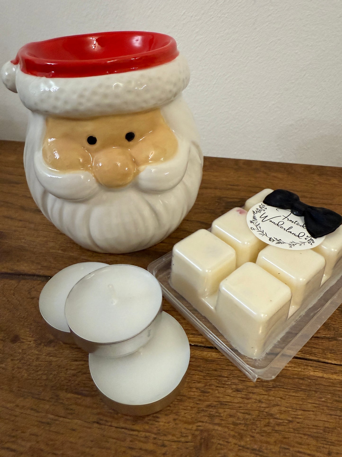 Cute Santa Wax Warmer With Your Choice Of Festive Fragrance