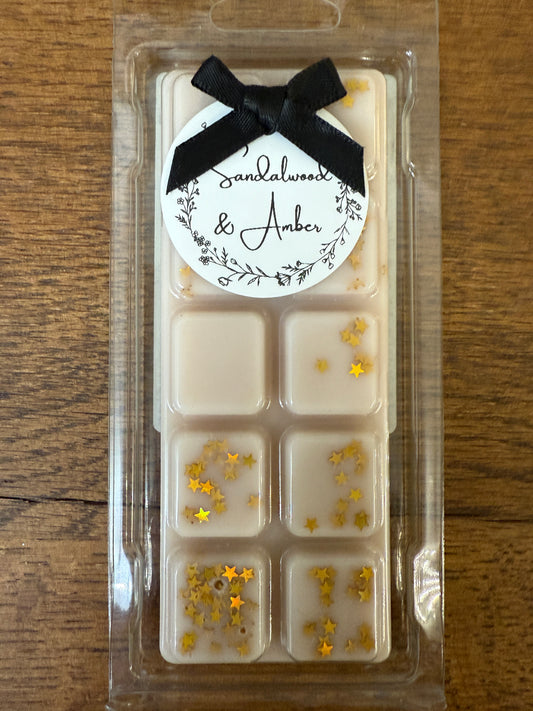 Sandalwood & Amber Highly Scented Wax Melts
