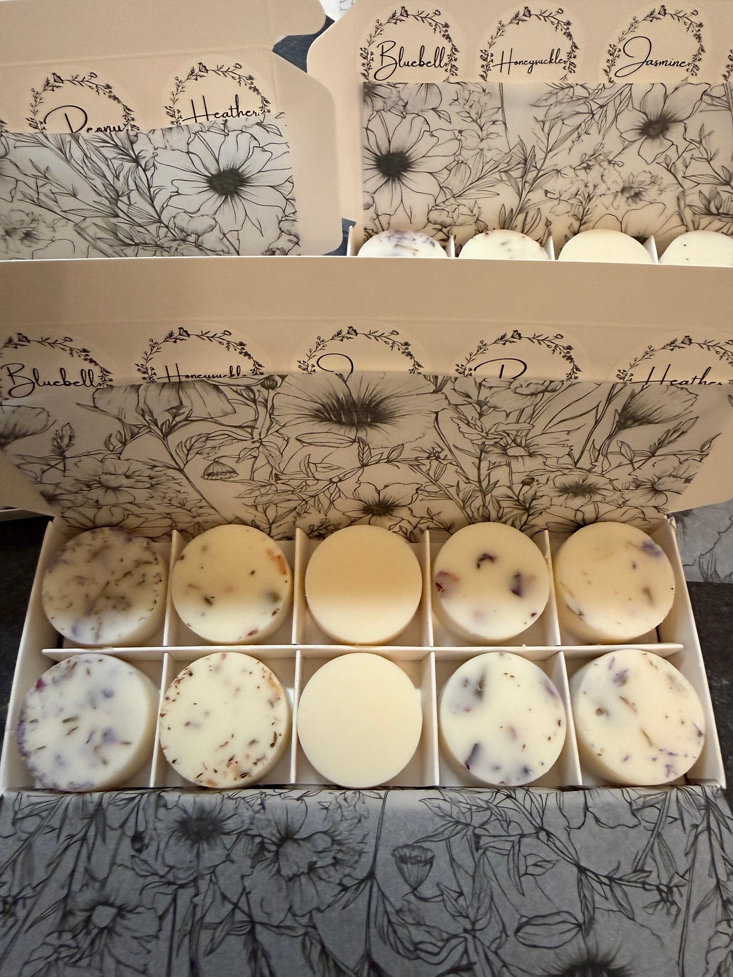 Floral Collection Highly Scented Wax Melt Assortment