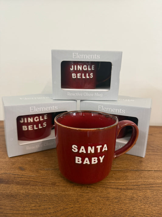***LAST ONE***Santa Baby Festive Mug