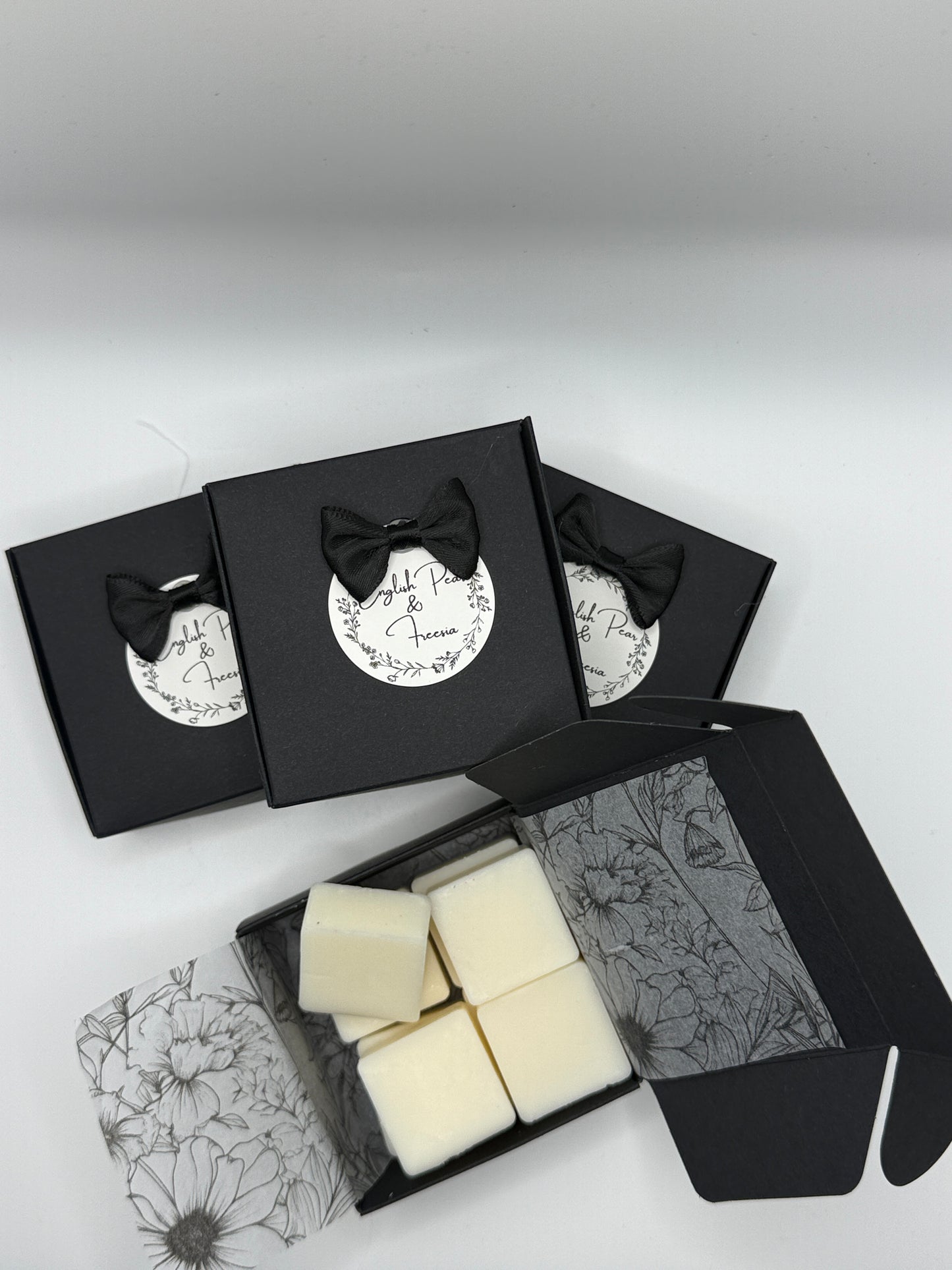 Small Black Gift Box Of Highly Scented Wax Melts