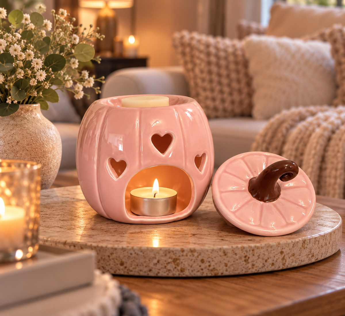 SALE….Curly Pink Pumpkin Or Black & White Pumpkin With Scoopables Or Large Collection