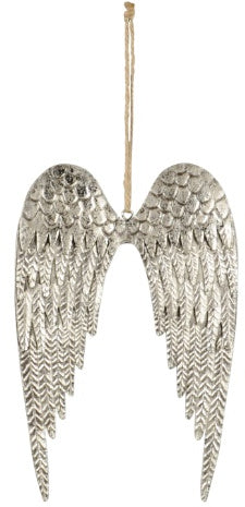 Hanging Metal Angel Wings