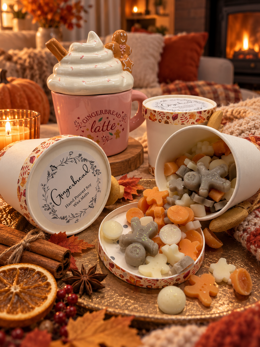 Pumpkin Pots & Gingerbread Pots Of Scoopables