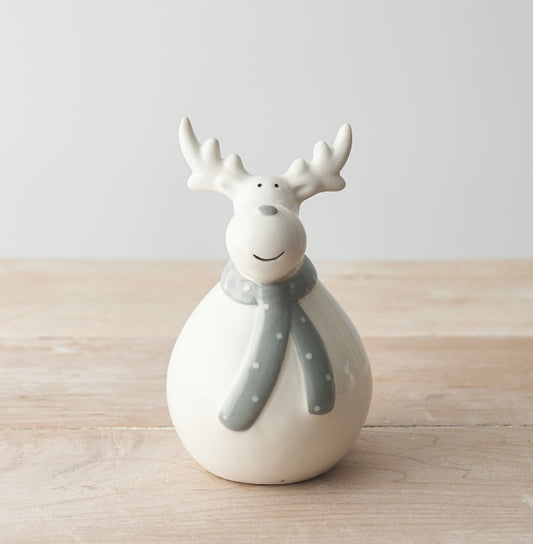 Plump Grey Reindeer