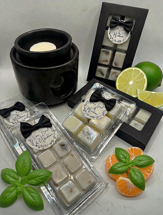 Lime Basil & Mandarin Highly Scented Wax Melts