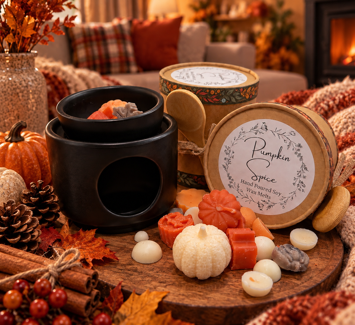 Pumpkin Pots & Gingerbread Pots Of Scoopables