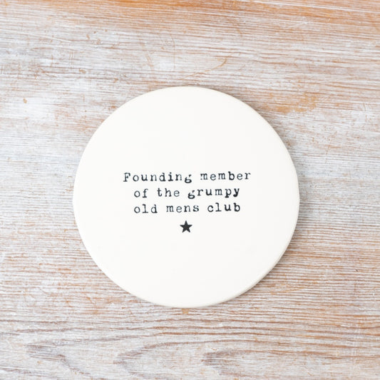 Grumpy Old Mens Club Coaster