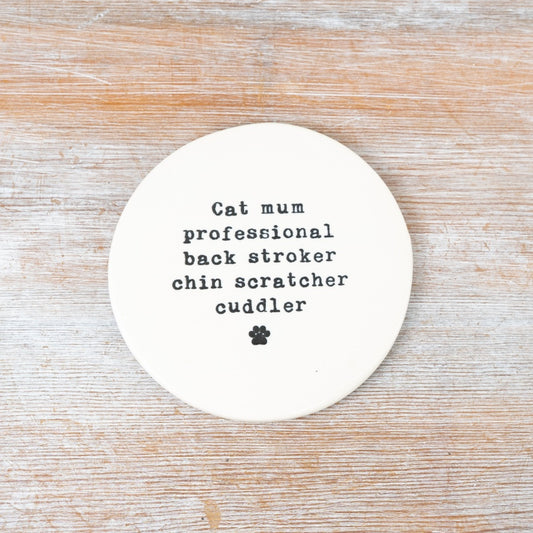 Professional Cat Mum Coaster