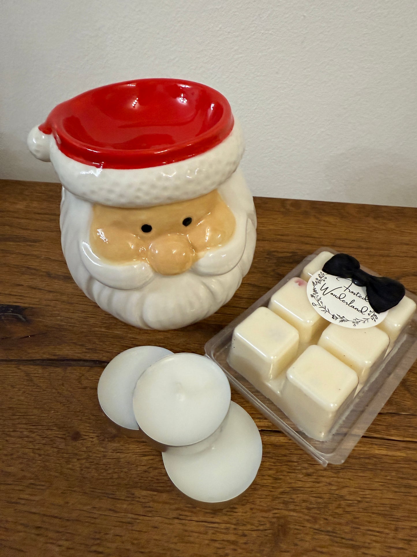 Cute Santa Wax Warmer With Your Choice Of Festive Fragrance