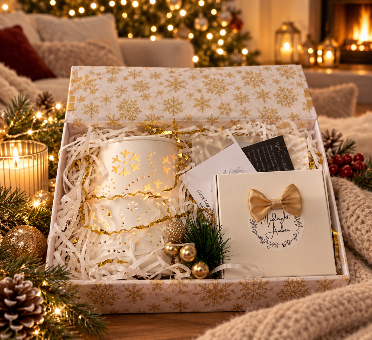 Small Gift Set With Choice Of Burner & Fragrance