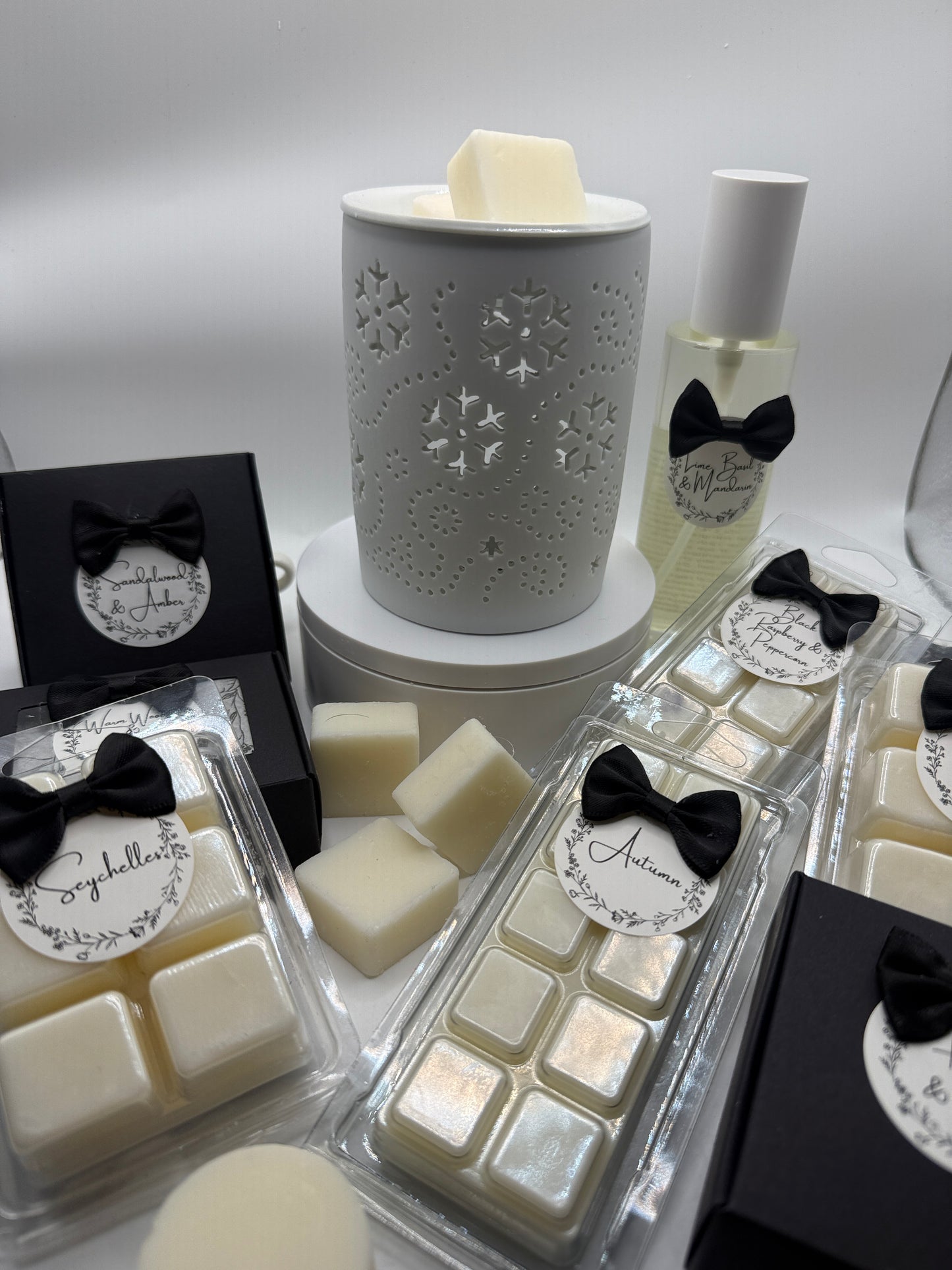 Stylish White Burners In Choice Of Design With Free Wax Melt