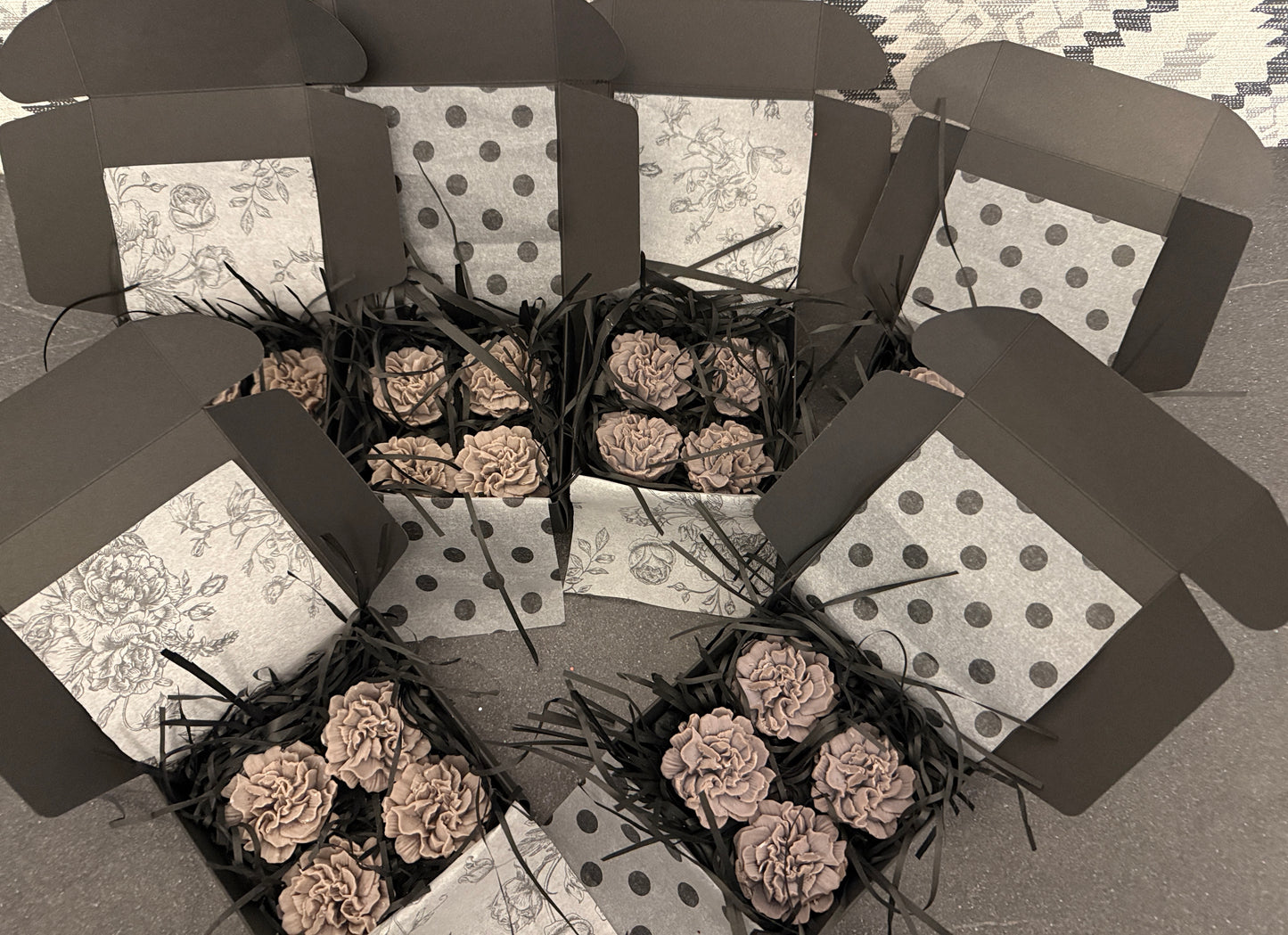 Flower Wax Tarts In Lovely Gift Box