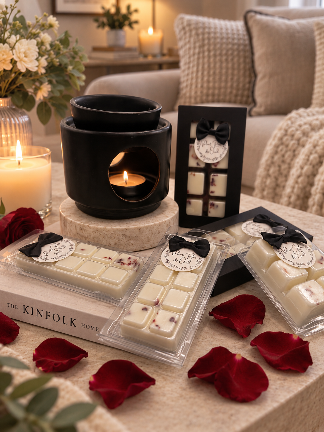 Velvet Rose & Oud Highly Scented Wax Melt