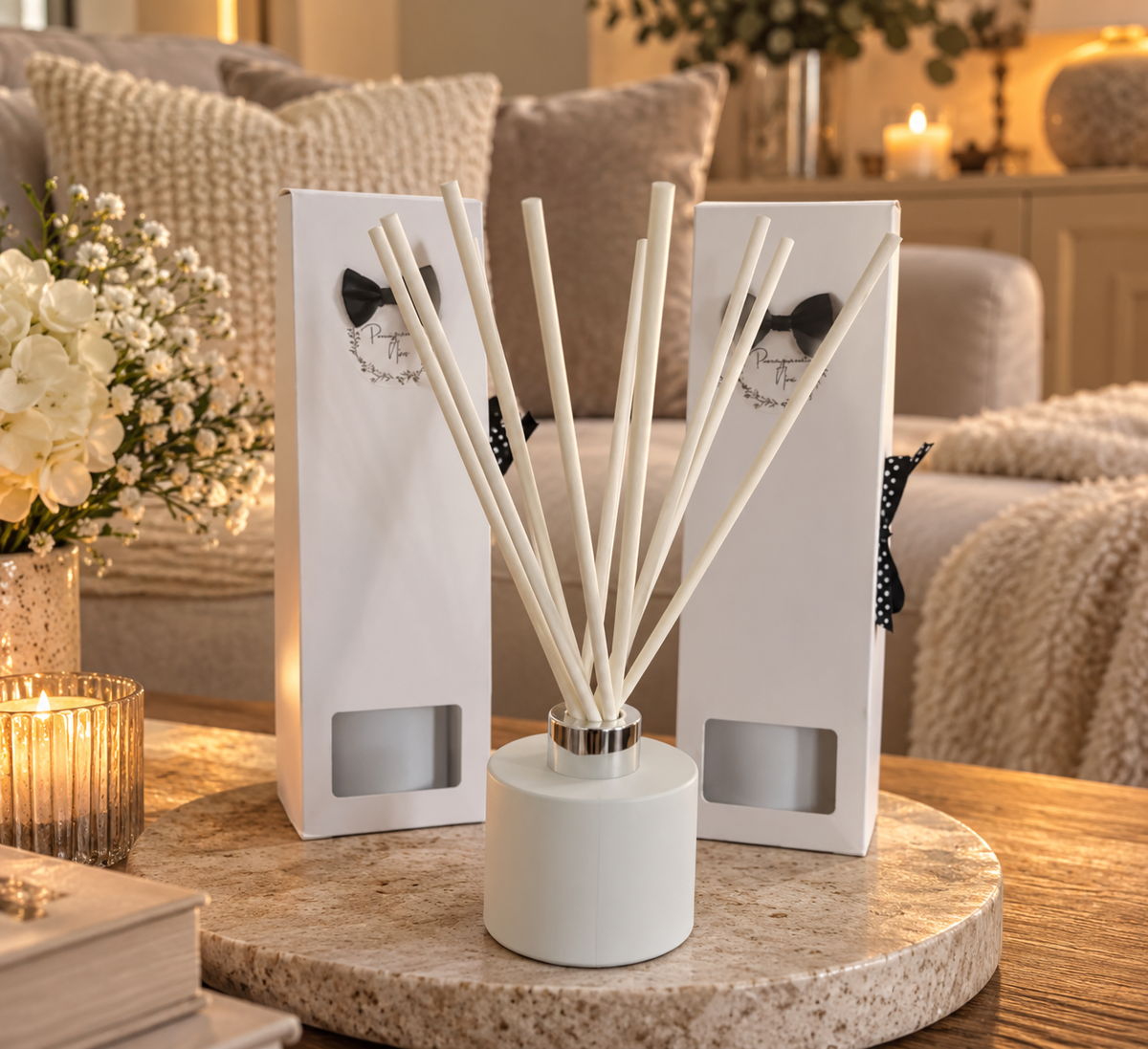 White Edition 100ml Reed Diffuser