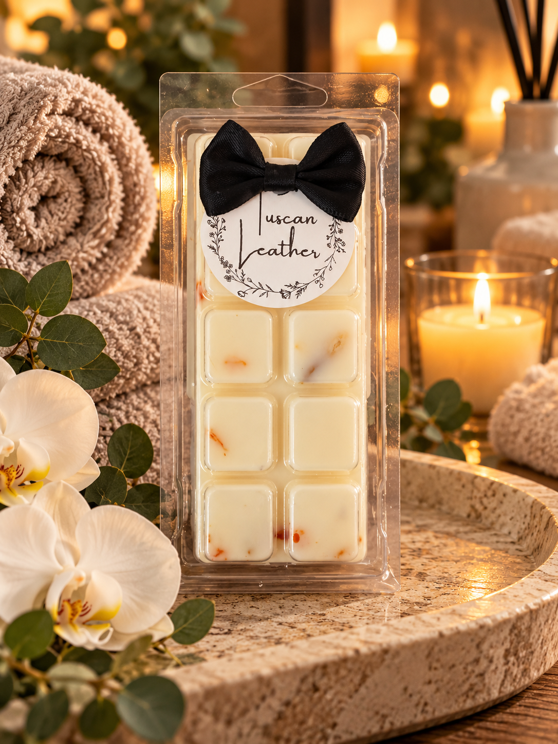 Tuscan Leather Highly Scented Wax Melts
