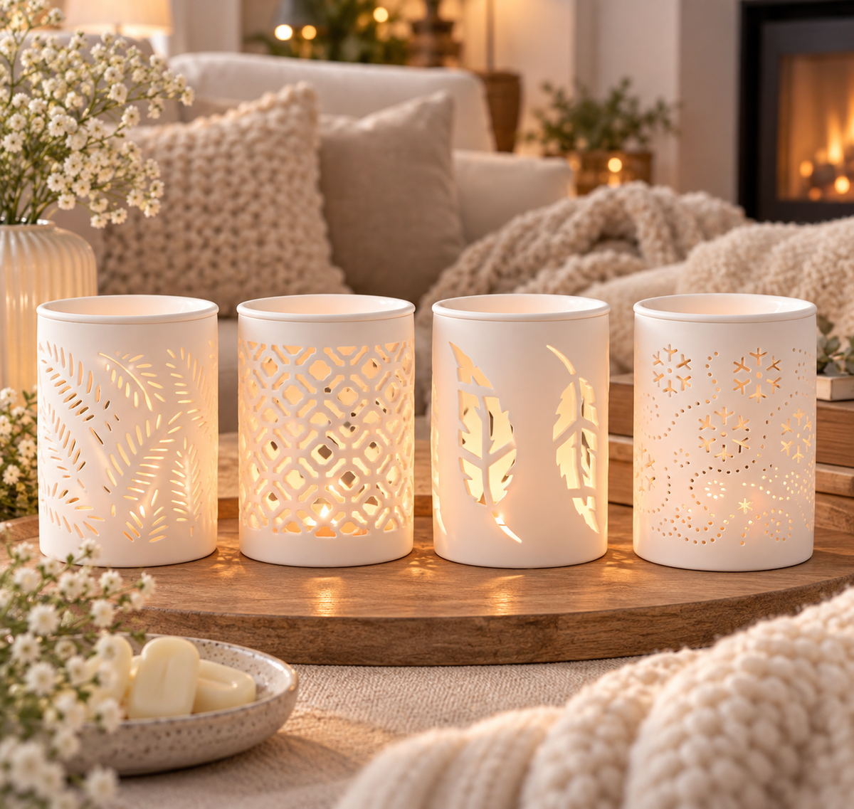 Medium Gift Set With The Nordic House Burner And Fragrances