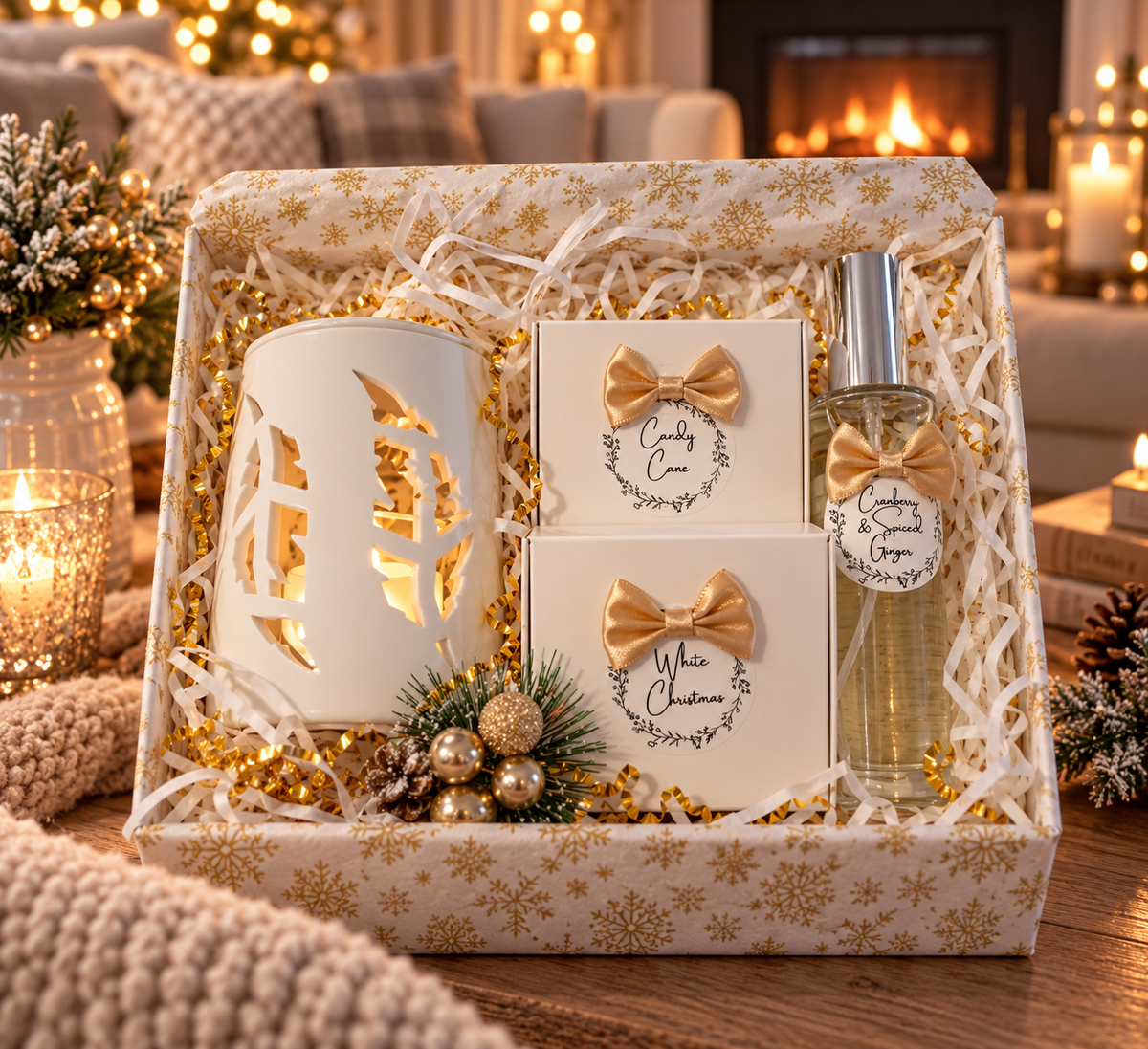 Large Gift Sets With Burner, Melts & Room Spray