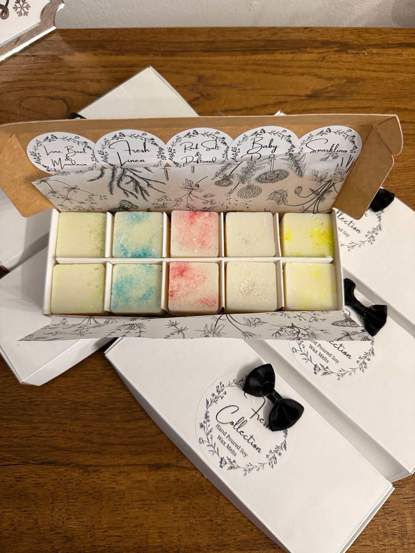 Fresh Collection Of Highly Scented Small Wax Melts Assortment