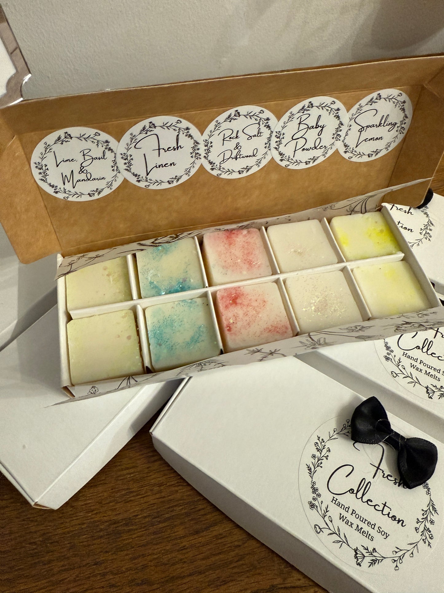 Fresh Collection Of Highly Scented Small Wax Melts Assortment