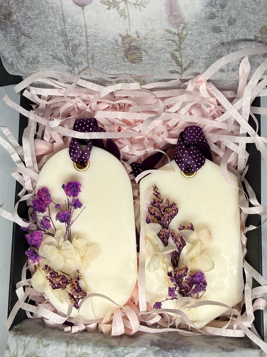 Set Of 2 Hanging Fresheners In Lavender & Chamomile