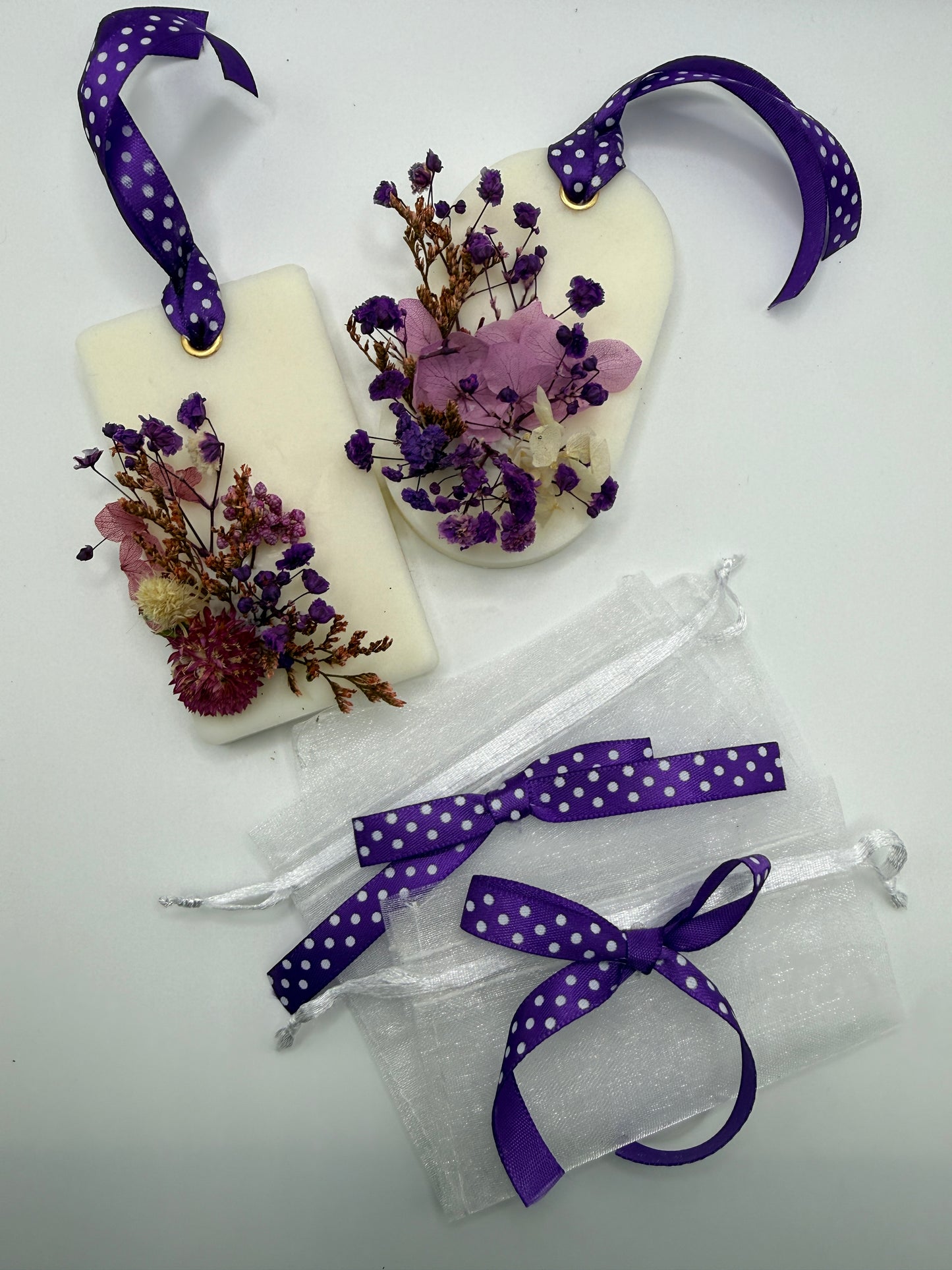 Set Of 2 Hanging Scents In Lavender Fragrance