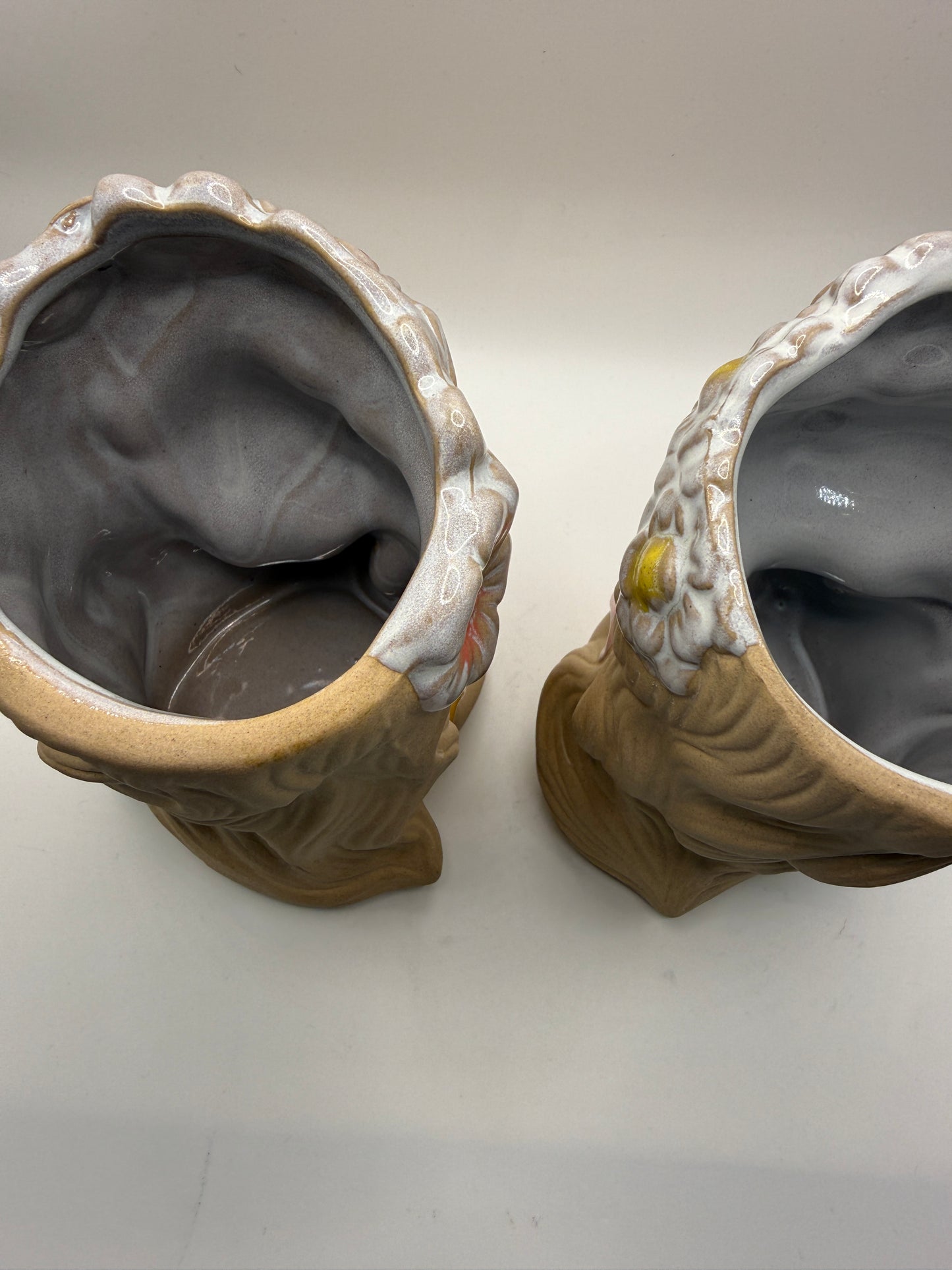 Ceramic Girl Head Planter / Vase