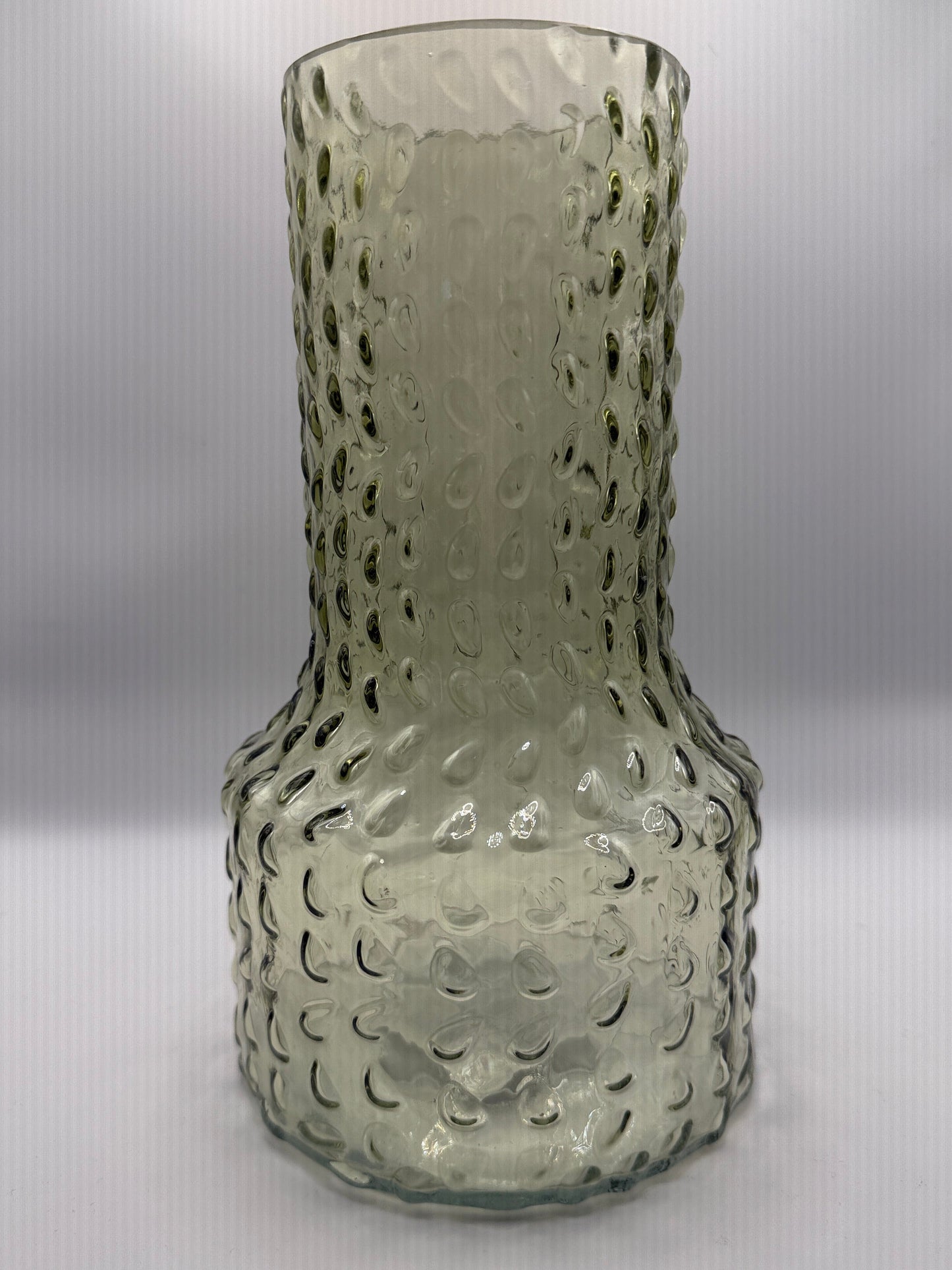 Olive Glass Vase