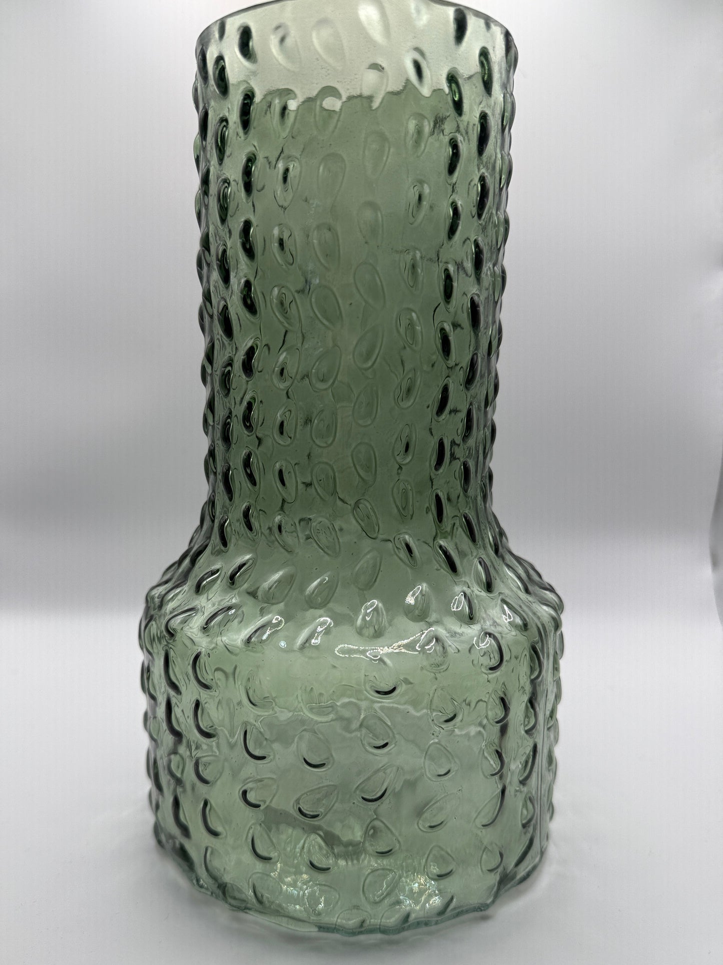 Green Glass Vase