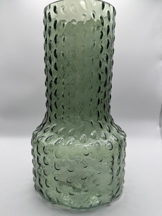 Green Glass Vase