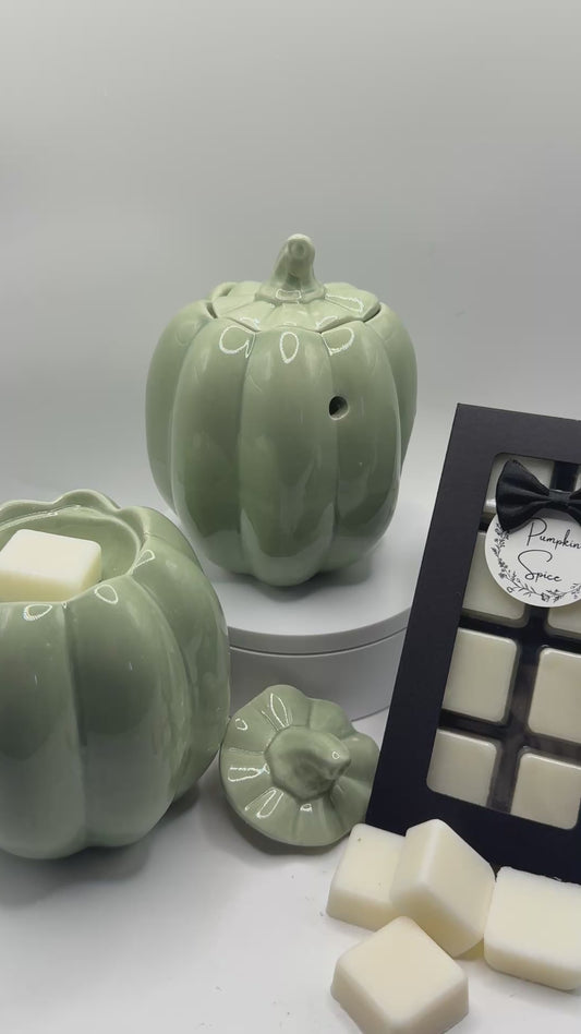 Cute Green Pumpkin Burner